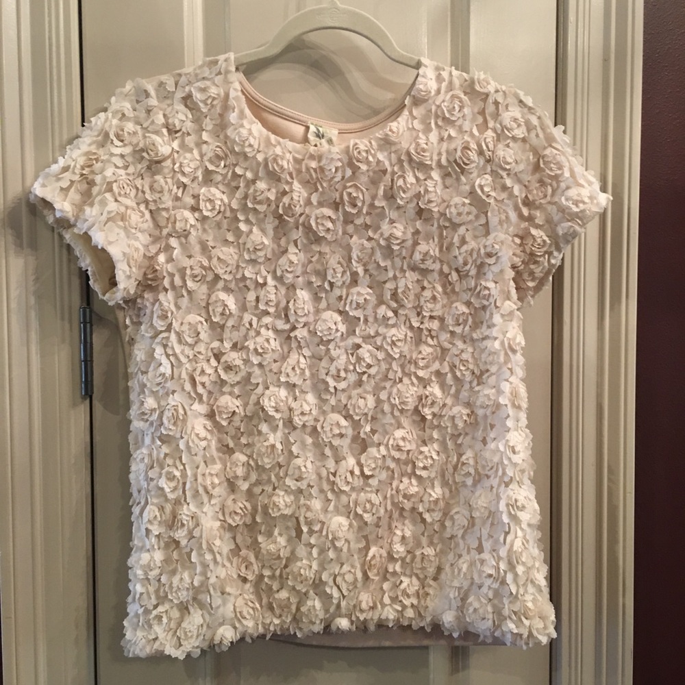 🎀 Showstopper! Anthropologie Floral Blouse 🎀